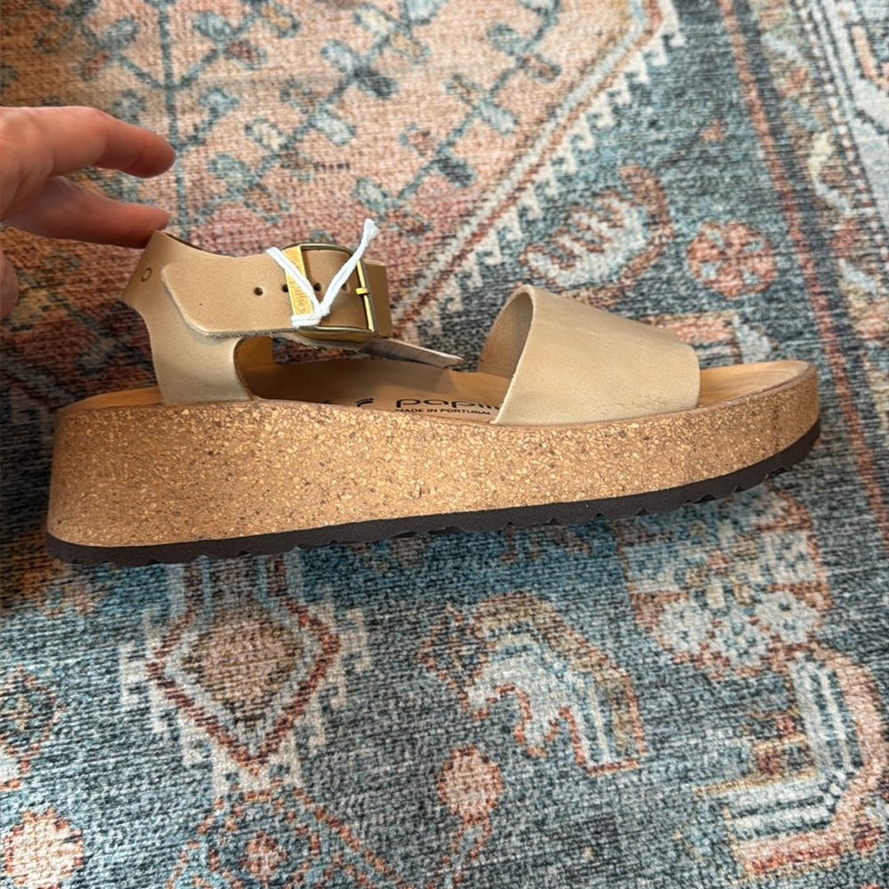NWT Papillio Birkenstock wedges size 36